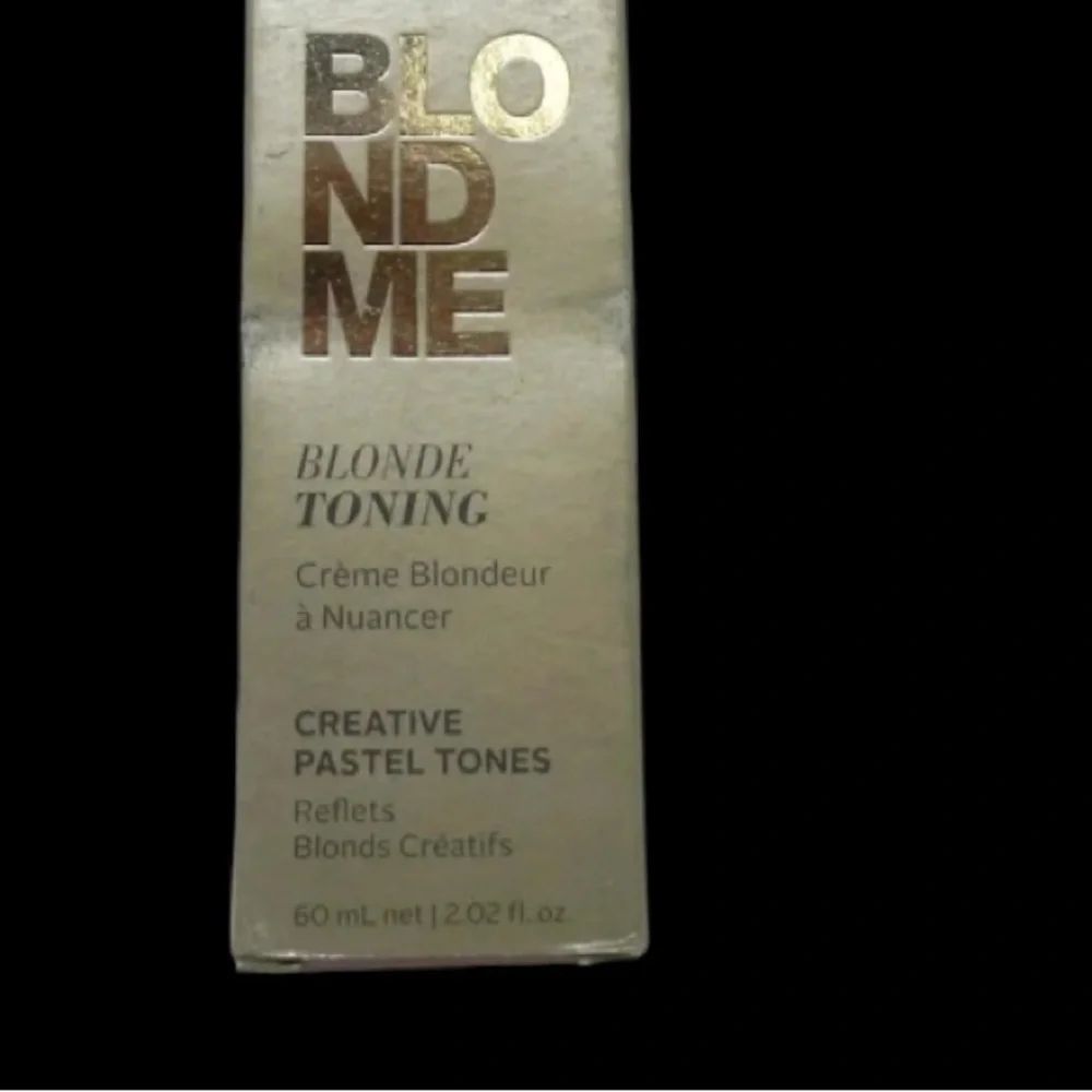 Schwarzkopf BlondMe Blonde Toning Pastel Tone Lilac 2.02 Ounces